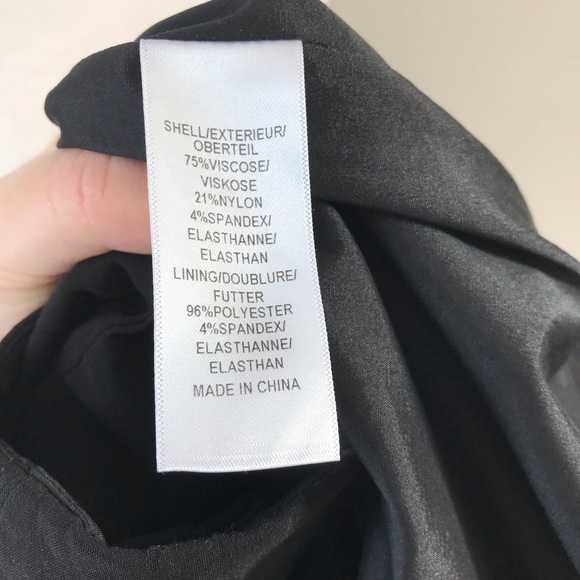 Adrianna Papell Black Beaded Neckline Dress - Picture 12 of 13